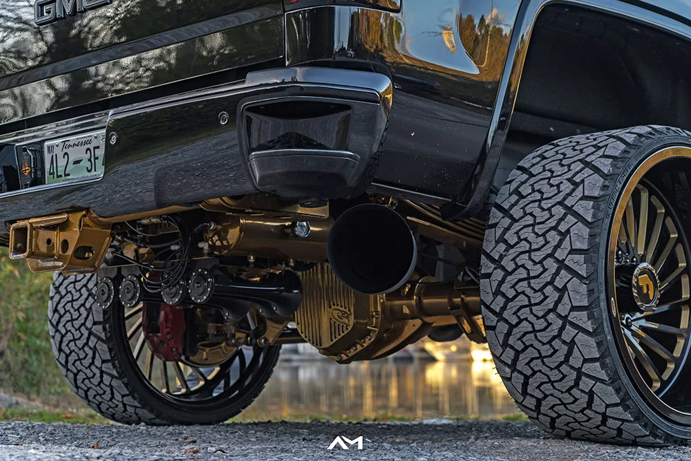 Completed Conductor's Special 244K Spare Tire Delete kit install on Manny's 2018 GMC 2500HD photo 4