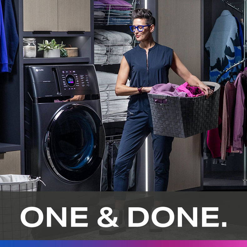 GE Profile UltraFast Combo - One & Done - A Better Way to Do Laundry