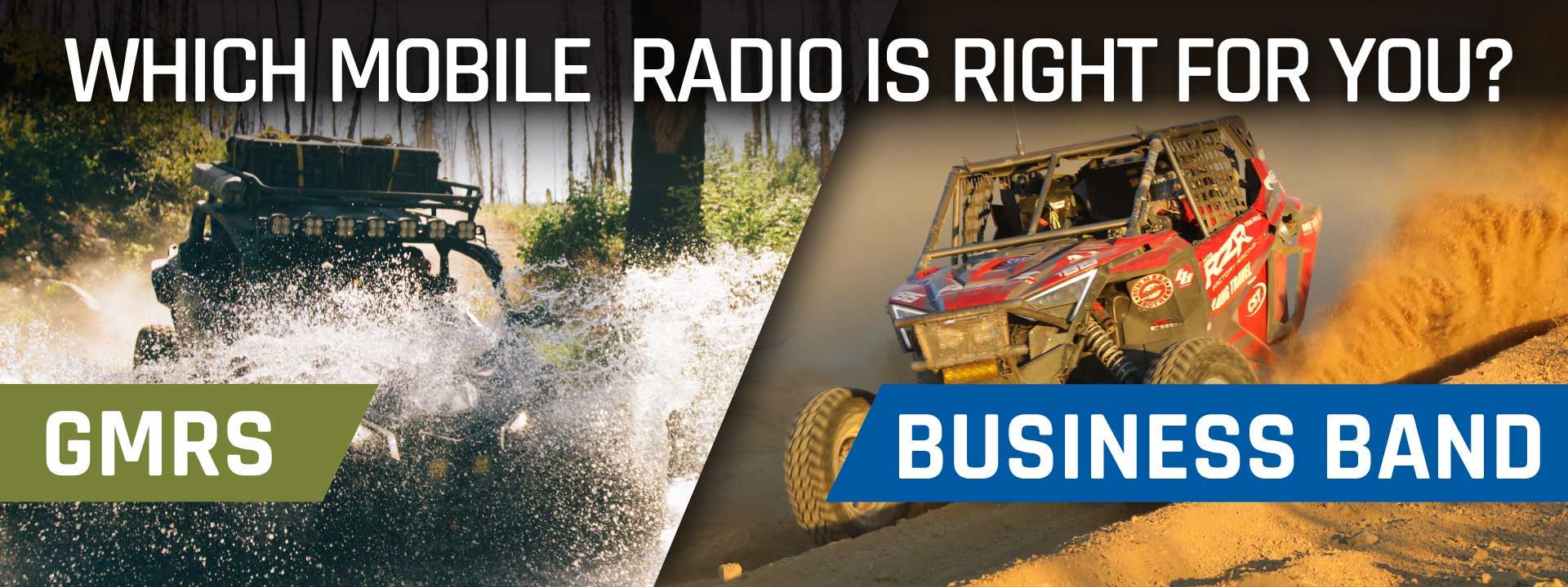 which radio is right for you - GMRS or business band?