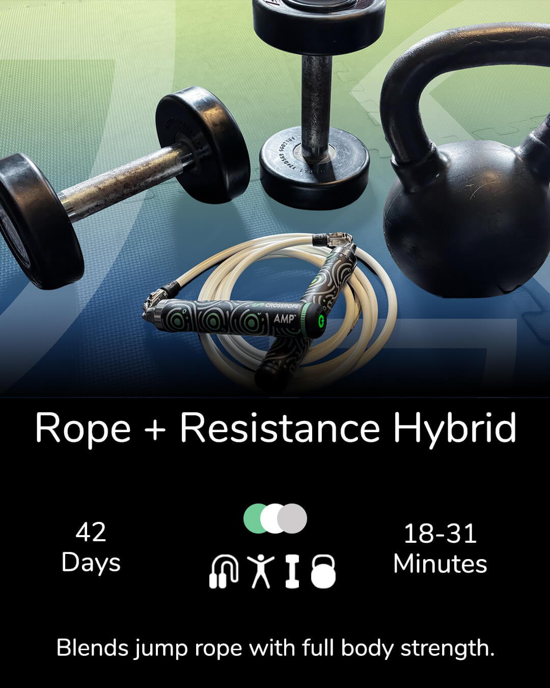 Rope + Resistance Hybrid Program screen
