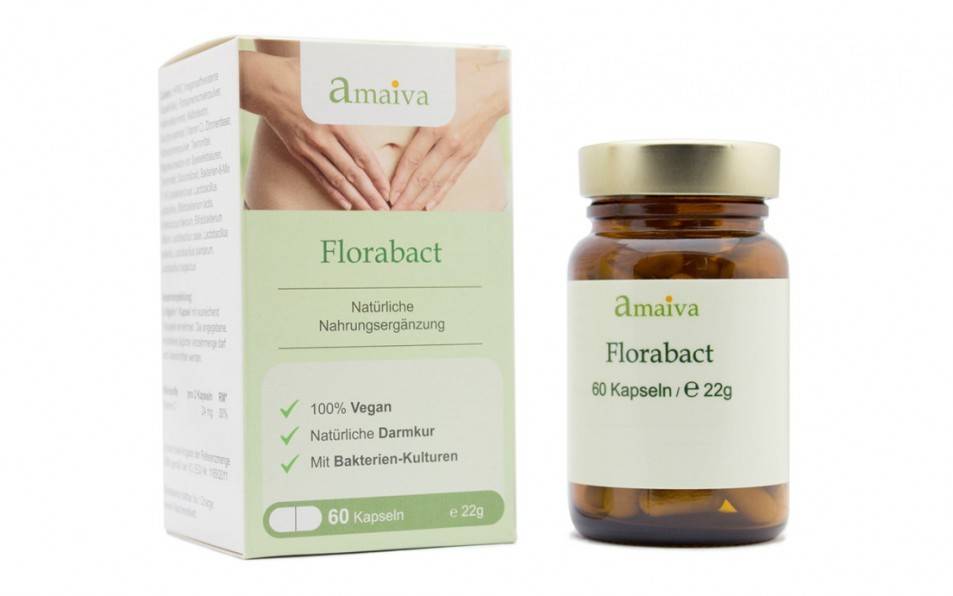 Darmsanierung nach Antibiotika mit Florabact Darmkur