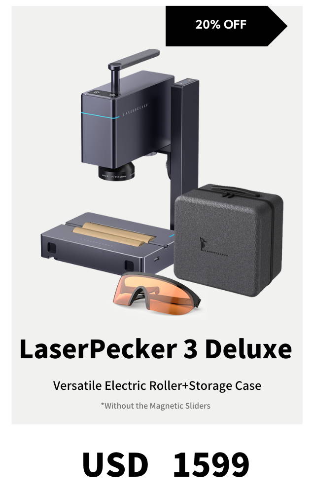 LaserPecker3 レーザー彫刻機　金属＆プラスチック対応 高精度 手持ち