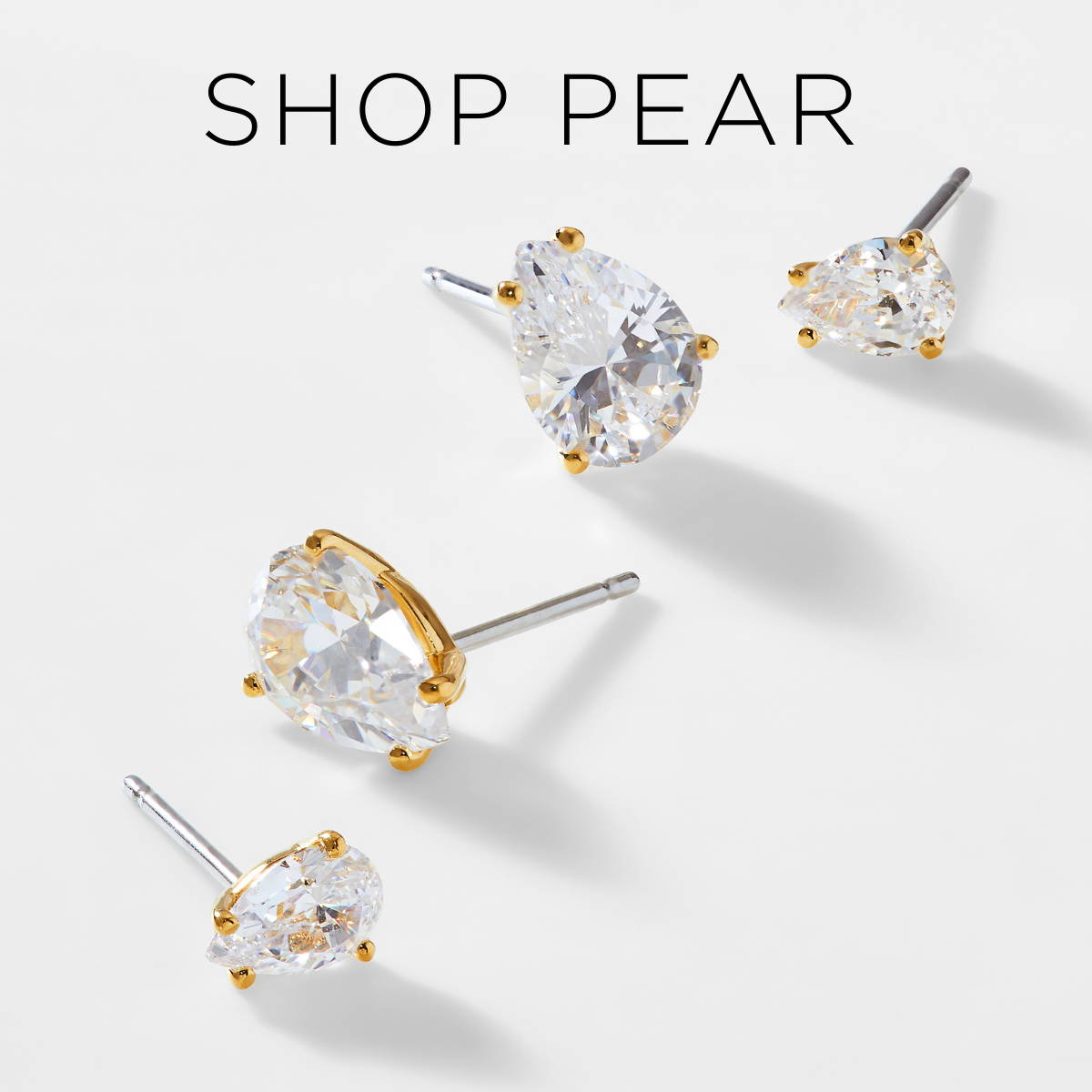 Click to shop pear stone styles