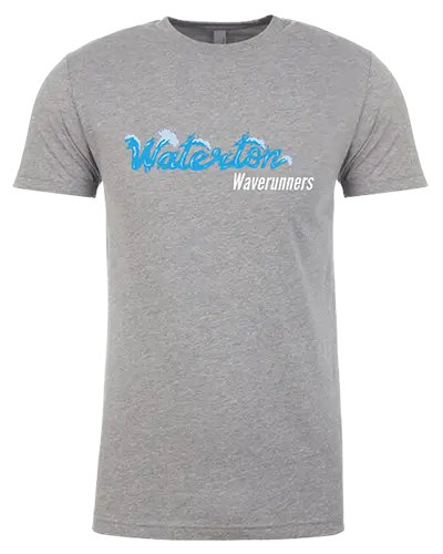 waterton waverunners customized swim team shirt