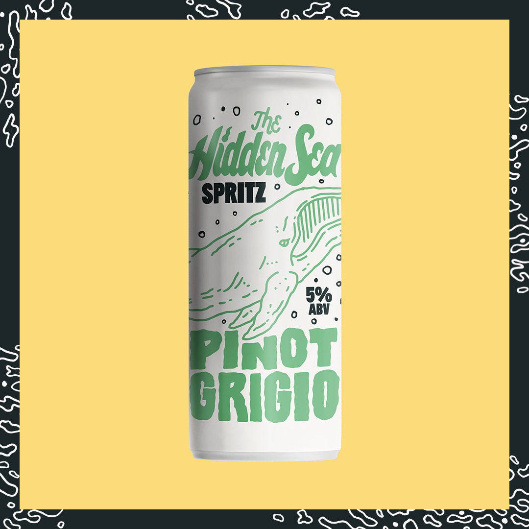 An image of The Hidden Sea Pinot Grigio in can