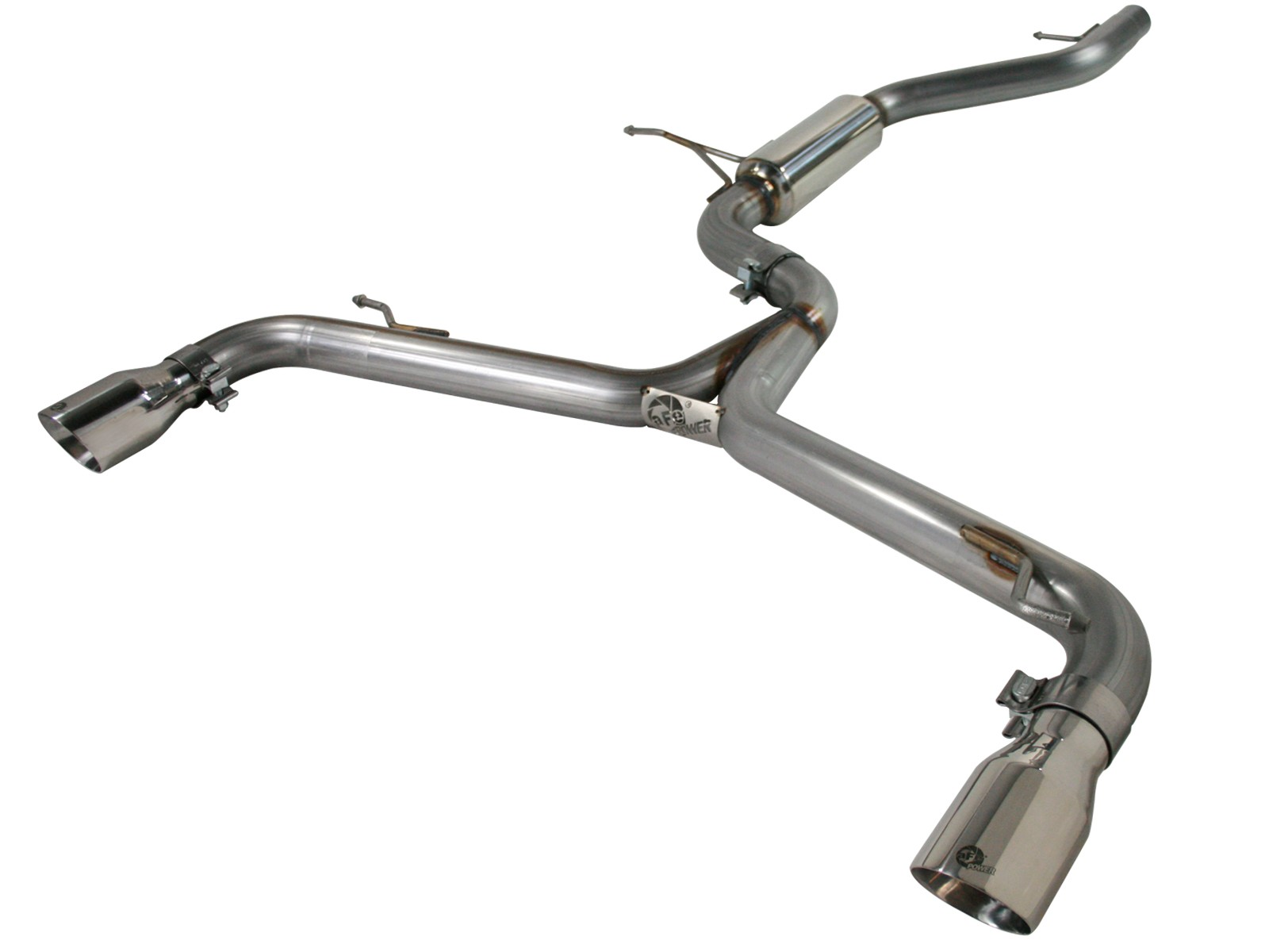afe power exhaust system for vw and audi