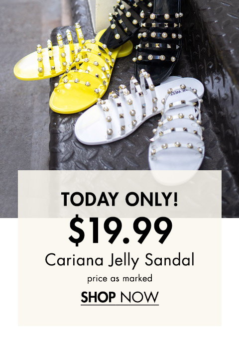 $19.99 Cariana Jelly Sandals