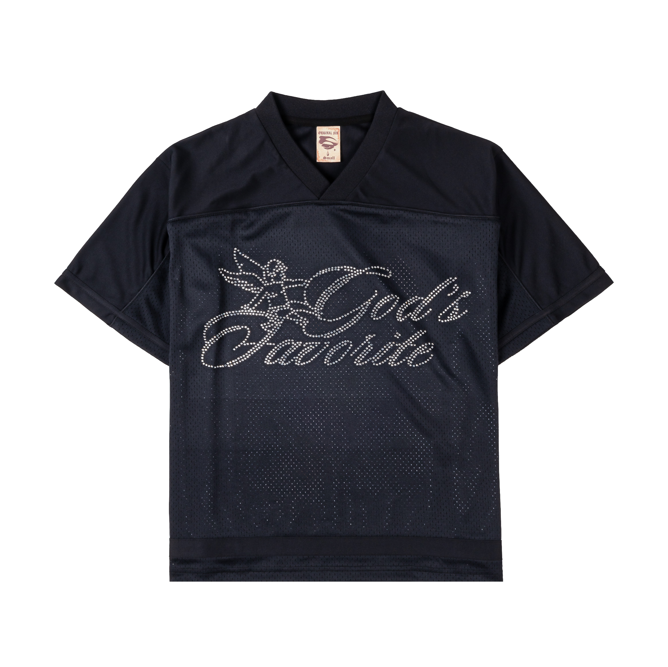 Navy shirt with 