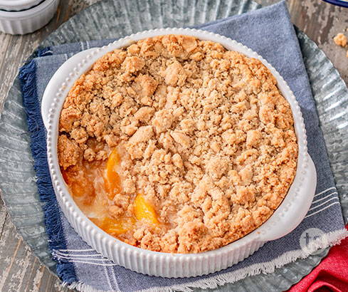 peach crisp