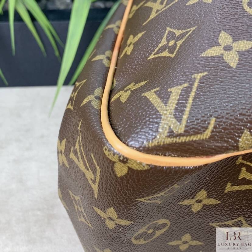 How to remove stains from Louis Vuitton canvas Bag using Magic Eraser! OMG  