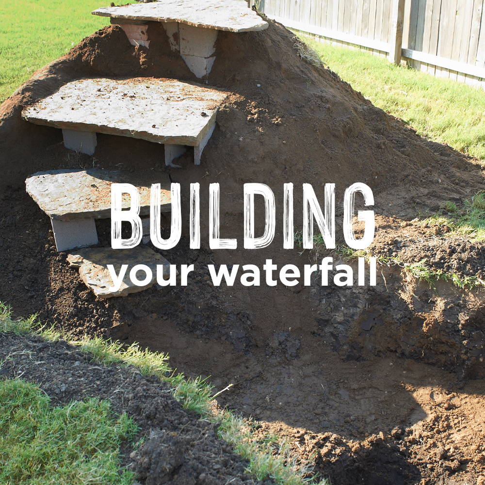 Learn how to build a waterfall