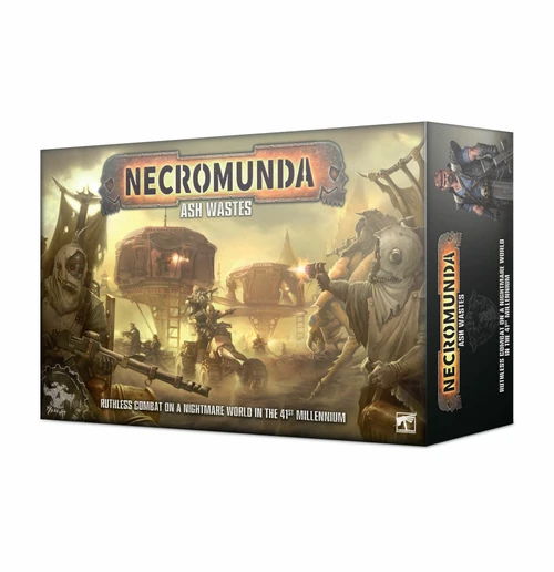 Box art for the board game Necromunda.