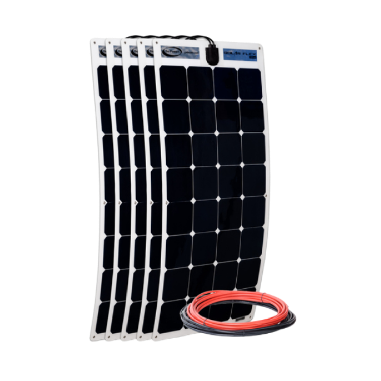Go Power! 500W flexible solar panel kit - GP-FLEX-500