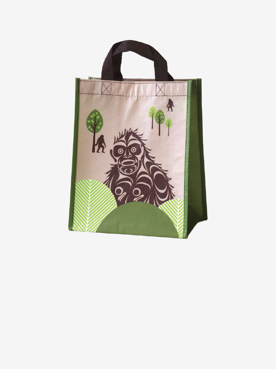 Sasquatch Small Eco Bag by Francis Horne Sr.