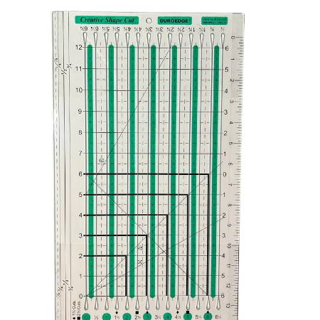 creative shape cut ruler