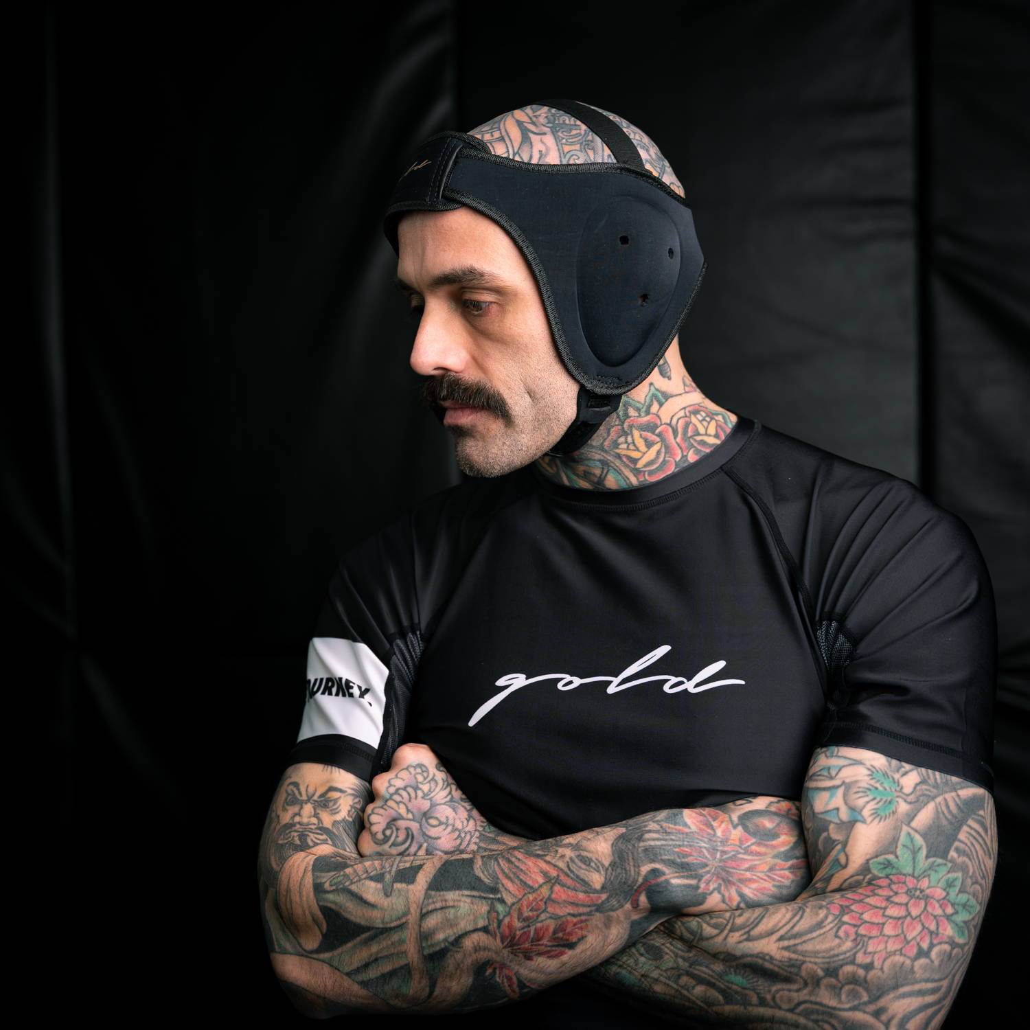 BJJ Grappling Headgear For Cauliflower Ear Protection Wrestling Ear Guard Headgear - BJJ Grappling Cauliflower Ear Protection With Adjustable Fit BJJ Ear Protection Guard