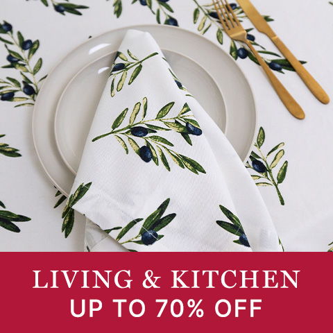 Living & Kitchen up to 70% off