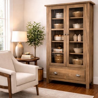 Amish Tables Brown Maple Wood Guide Living Room
