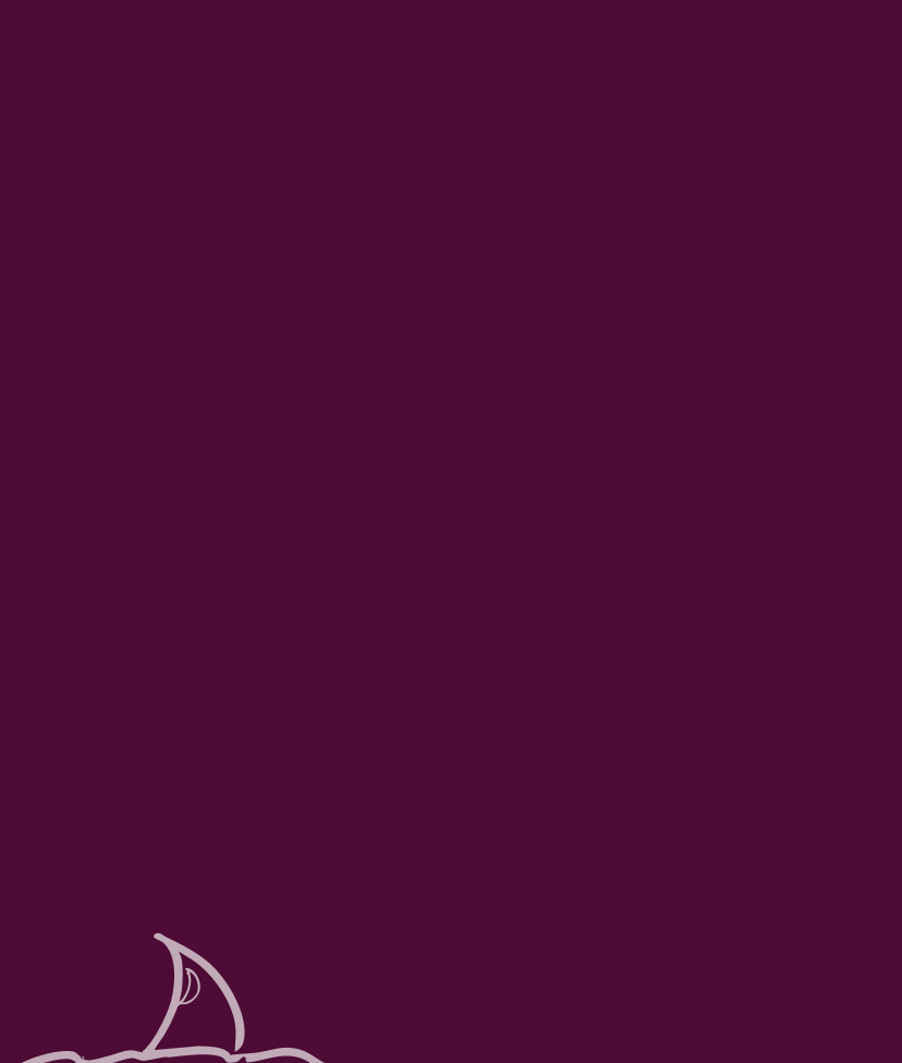 Morron background with sail boat graphic at the bottom. 