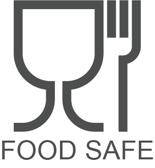 Food safe packaging logo