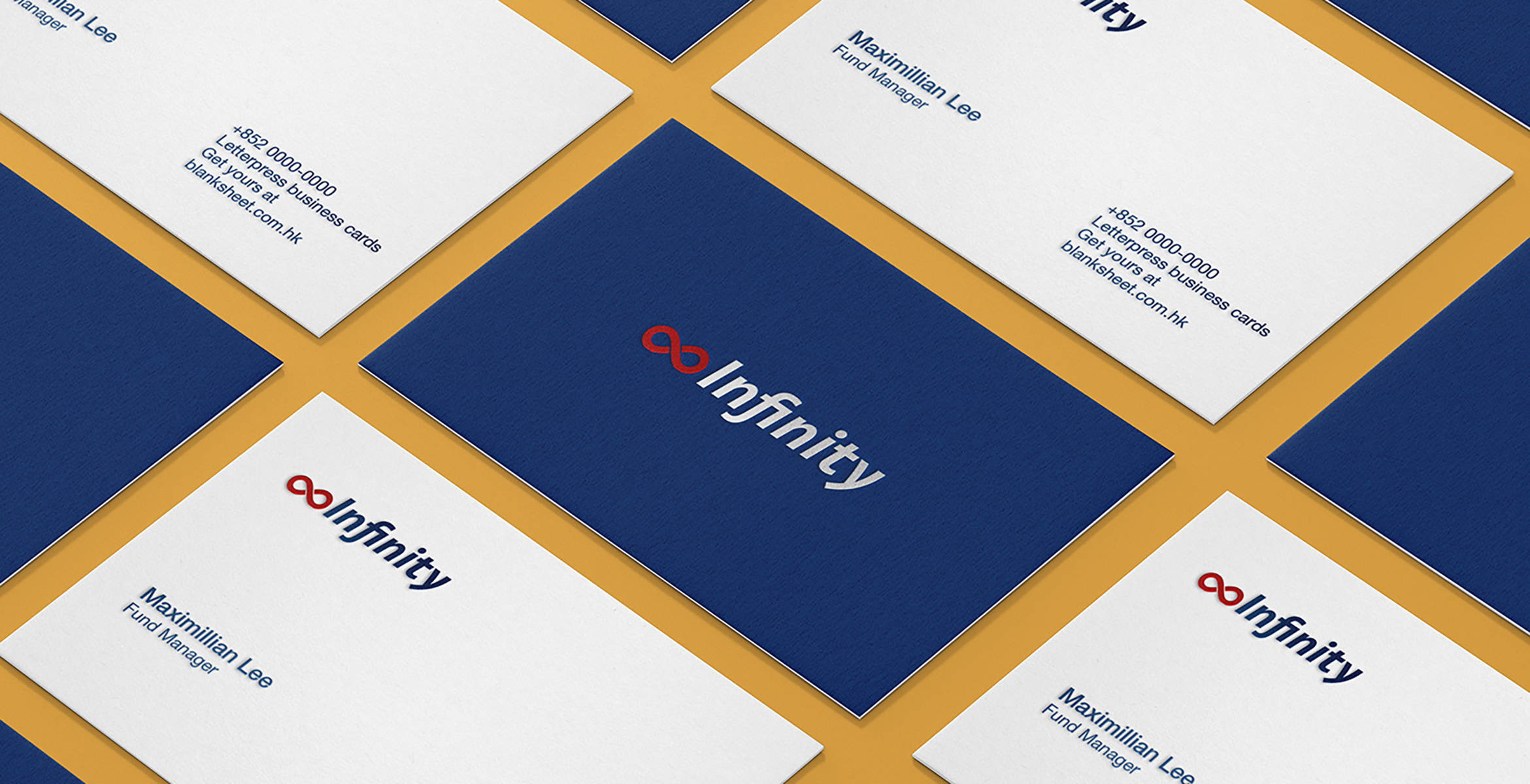 Letterpress business cards | Premium printing by Blank Sheet