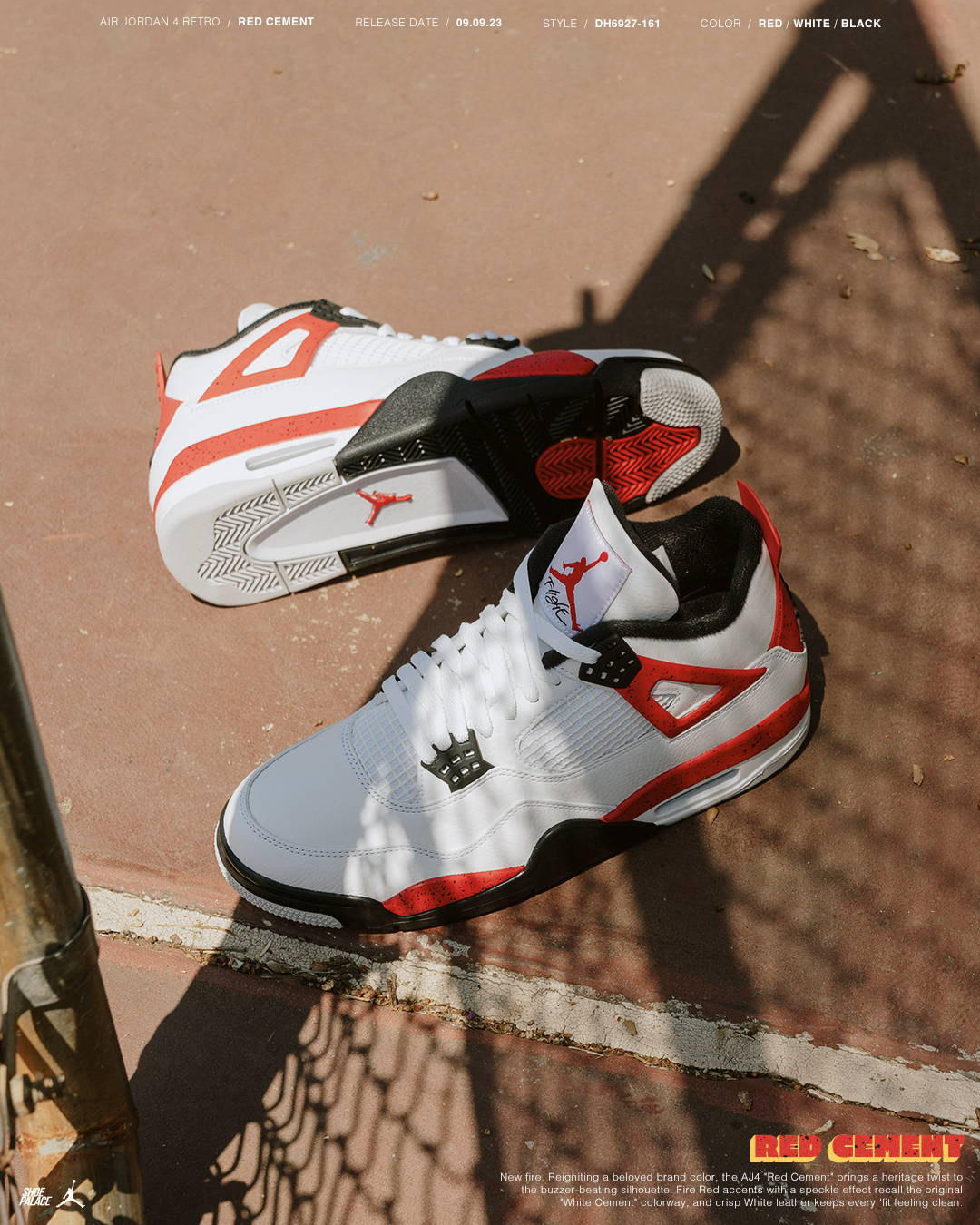 Air Jordan 4 Red Cement