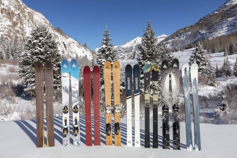 A selection of Wagner Custom Skis