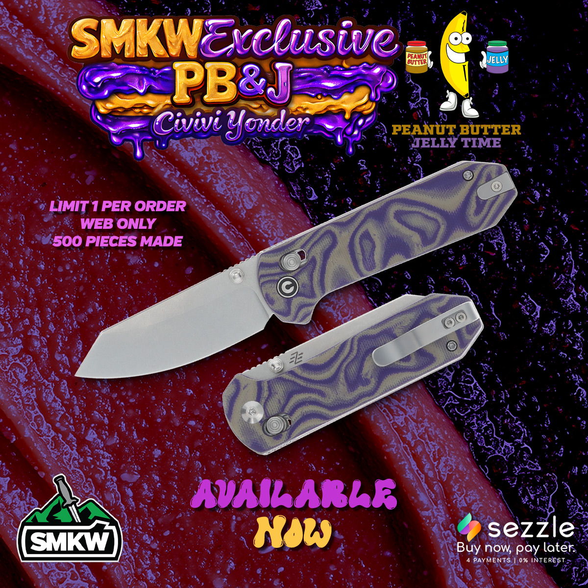 Civivi PBJ Yonder SMKW Exclusive