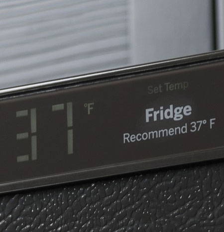 Bottom Freezer Refrigerators with Upfront Temperature Controls