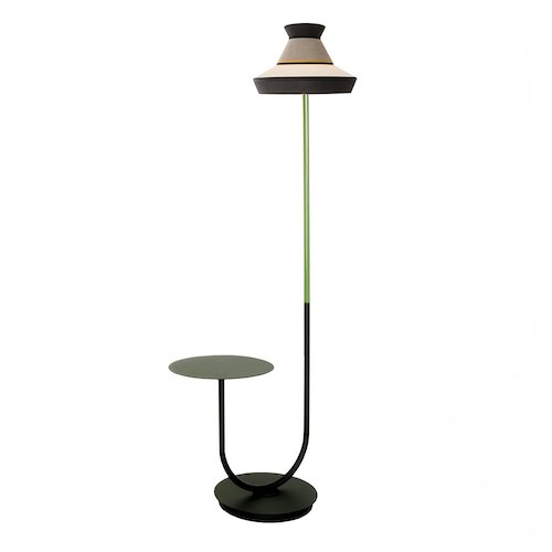 Contardi Calypso Guadaloupe Outdoor Floor Lamp with Table