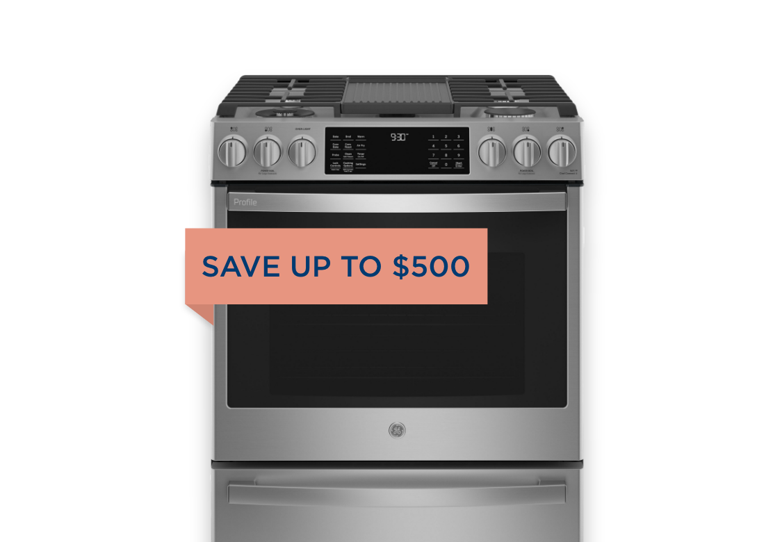 Save up to $500 on select 