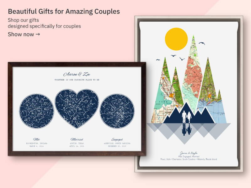 Gifts for Couple Collection | With Meaning