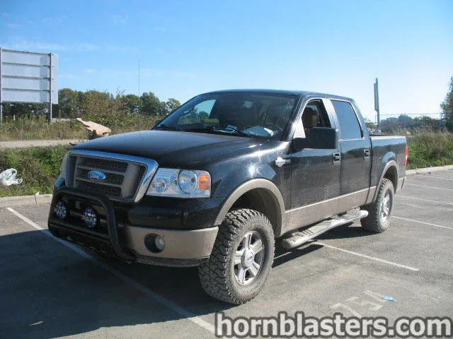 Mitch's 2006 Ford F150 Train Horn Install