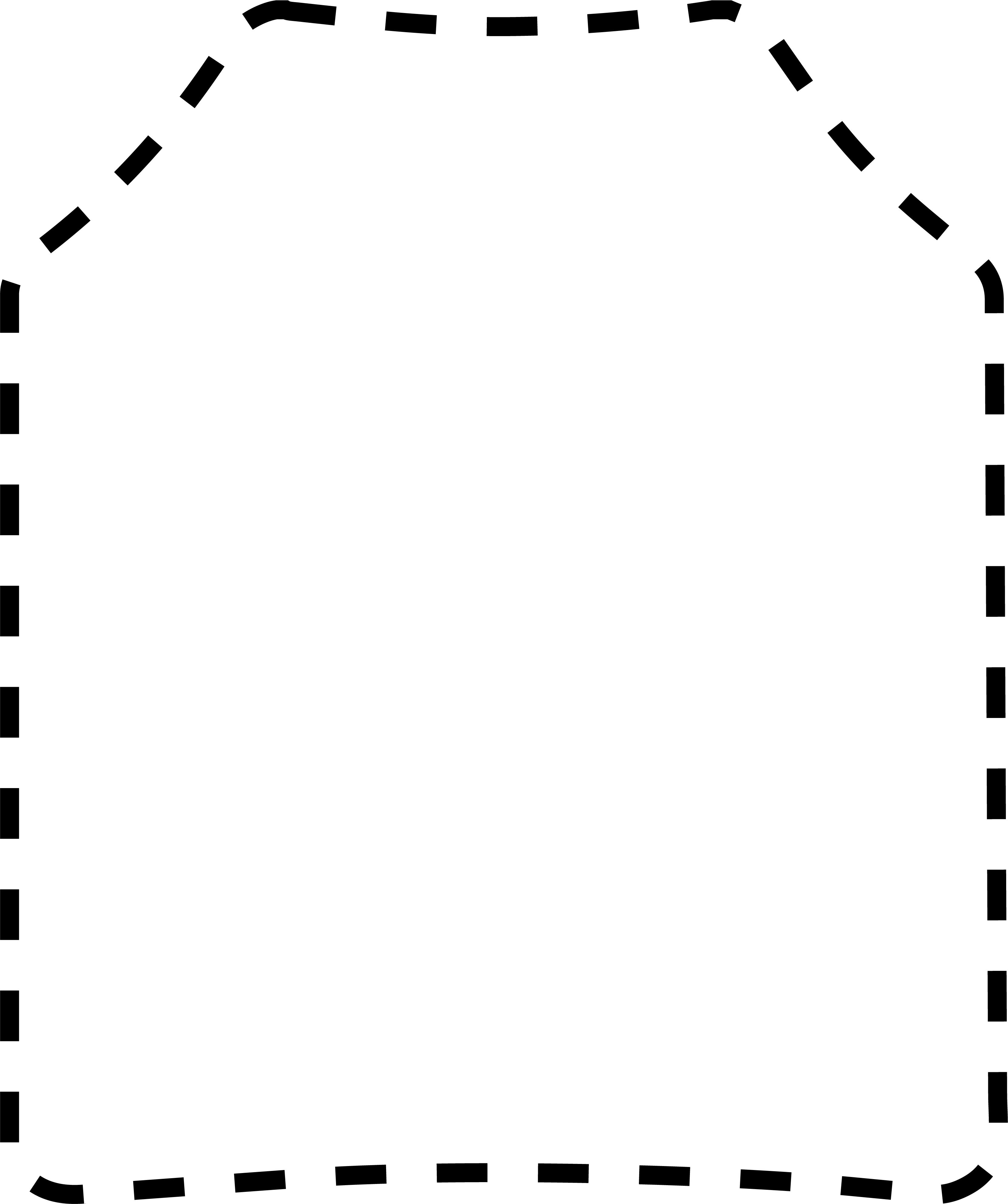 A simple black silhouette of a running person.