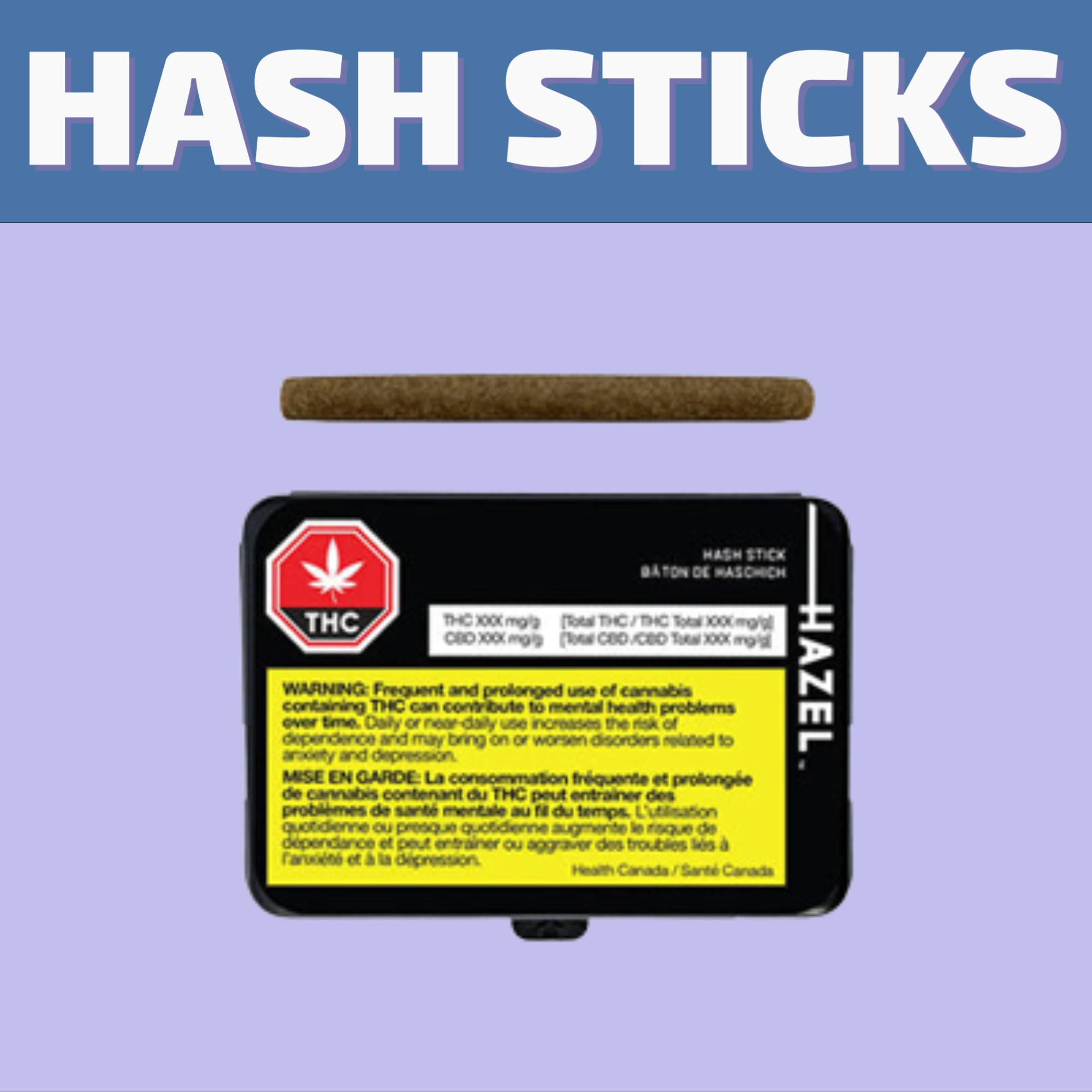 Order Hash Sticks and other Infused Pre Rolls online for same day delivery in Winnipeg or visit our dispensary in Winnipeg on 580 Academy Road.  