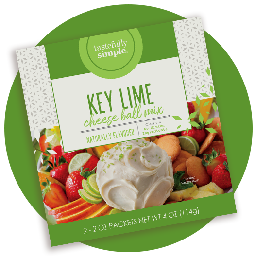 key lime cheese ball mix packaged product