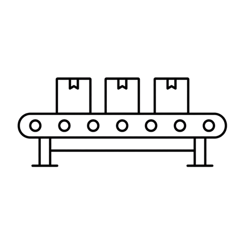 Case conveyor systems icon