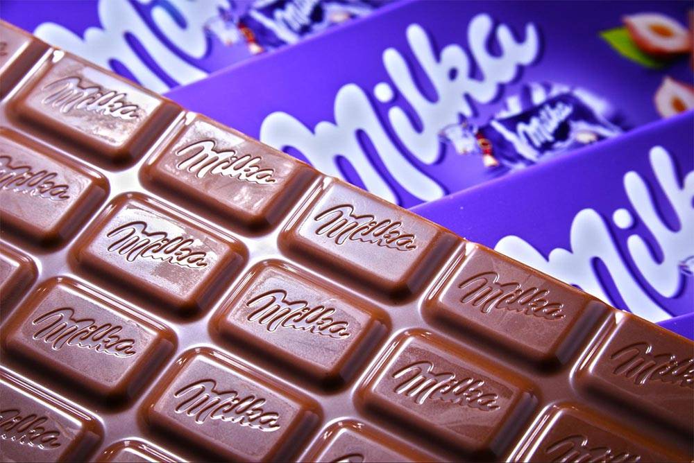 World's Best Milka Chocolate - Alpine Milk, 10 Bars