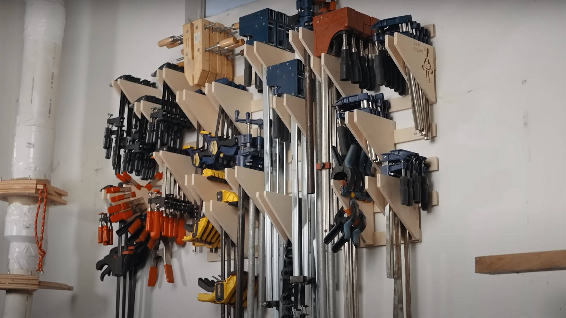 french cleat clamp rack