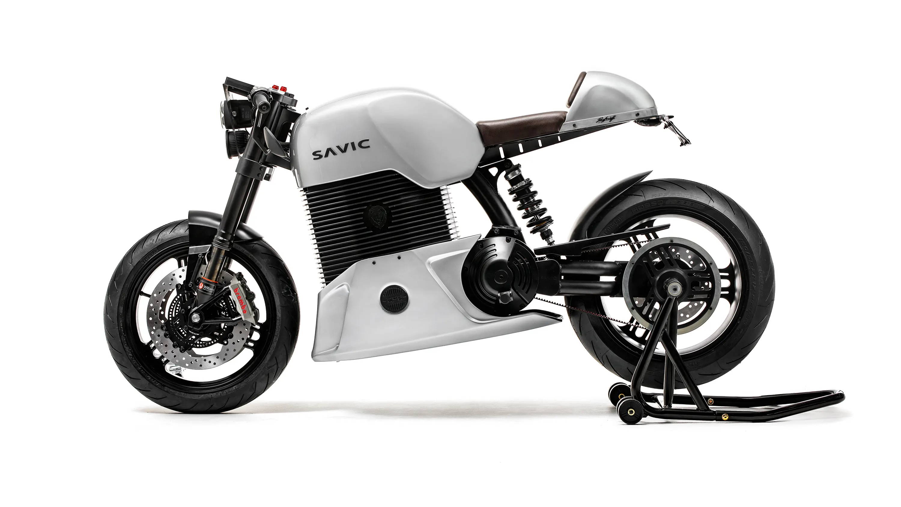 Savic Electric Cafe racer motorcycles - Lighter