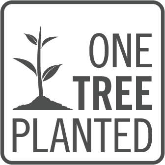 One tree planted packaging logo