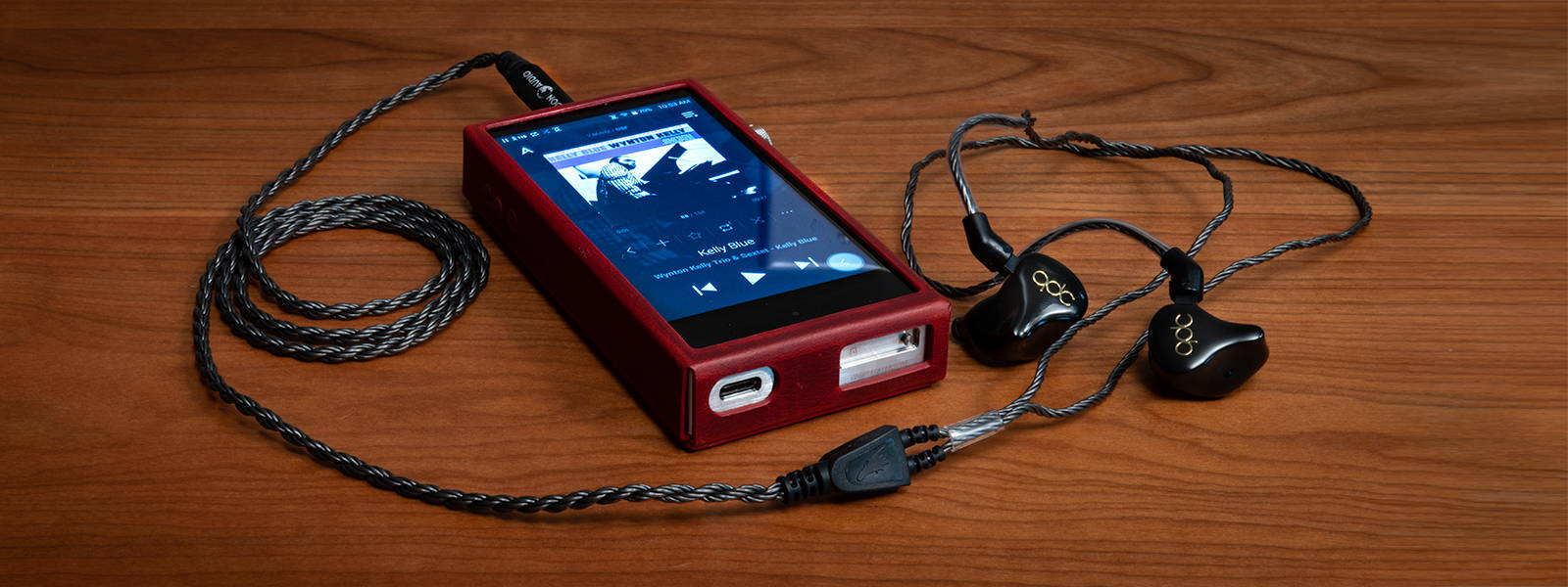 qdc 8SS IEM with Black Dragon IEM cable and Astell&Kern SP1000 DAP