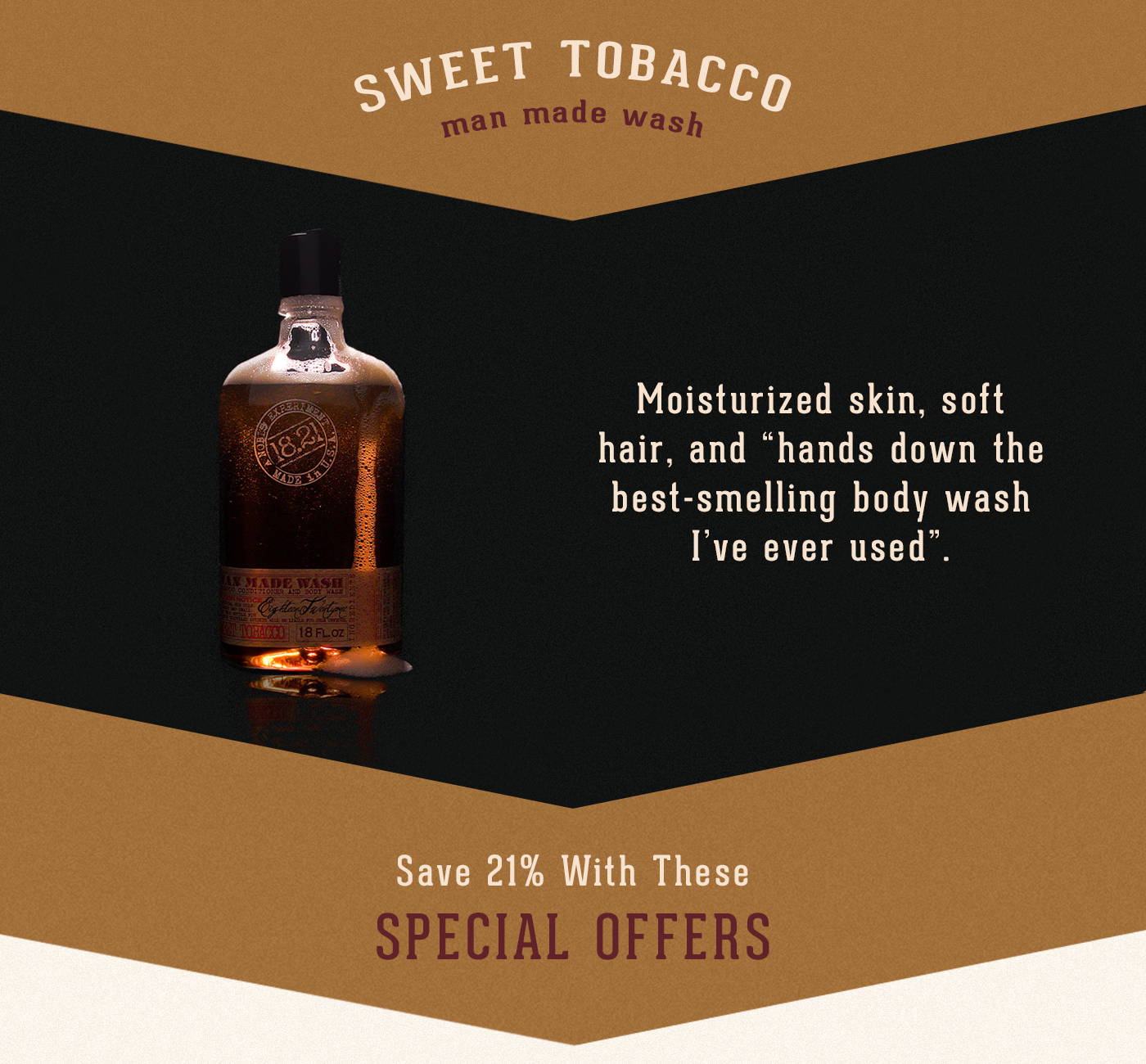 link to sweet tobacco wash product page