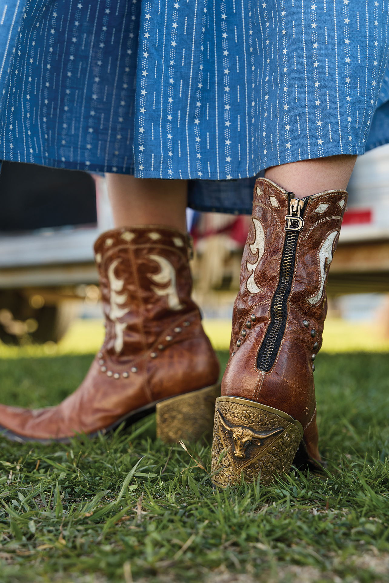 The classic Cattleman Boot, shot most recently with the Nu Patriot Collection.