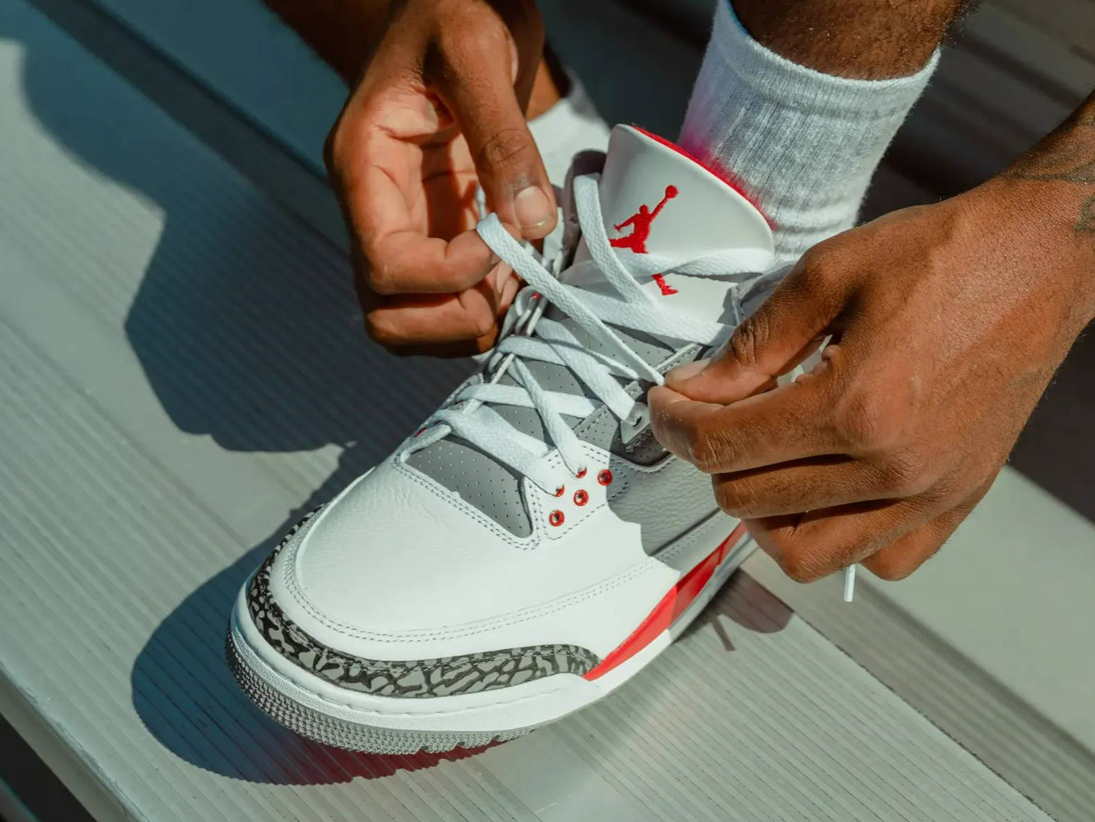 aj3 being laced