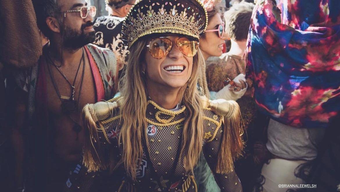 Burning Man Velvet Rhinestone Captain Hat