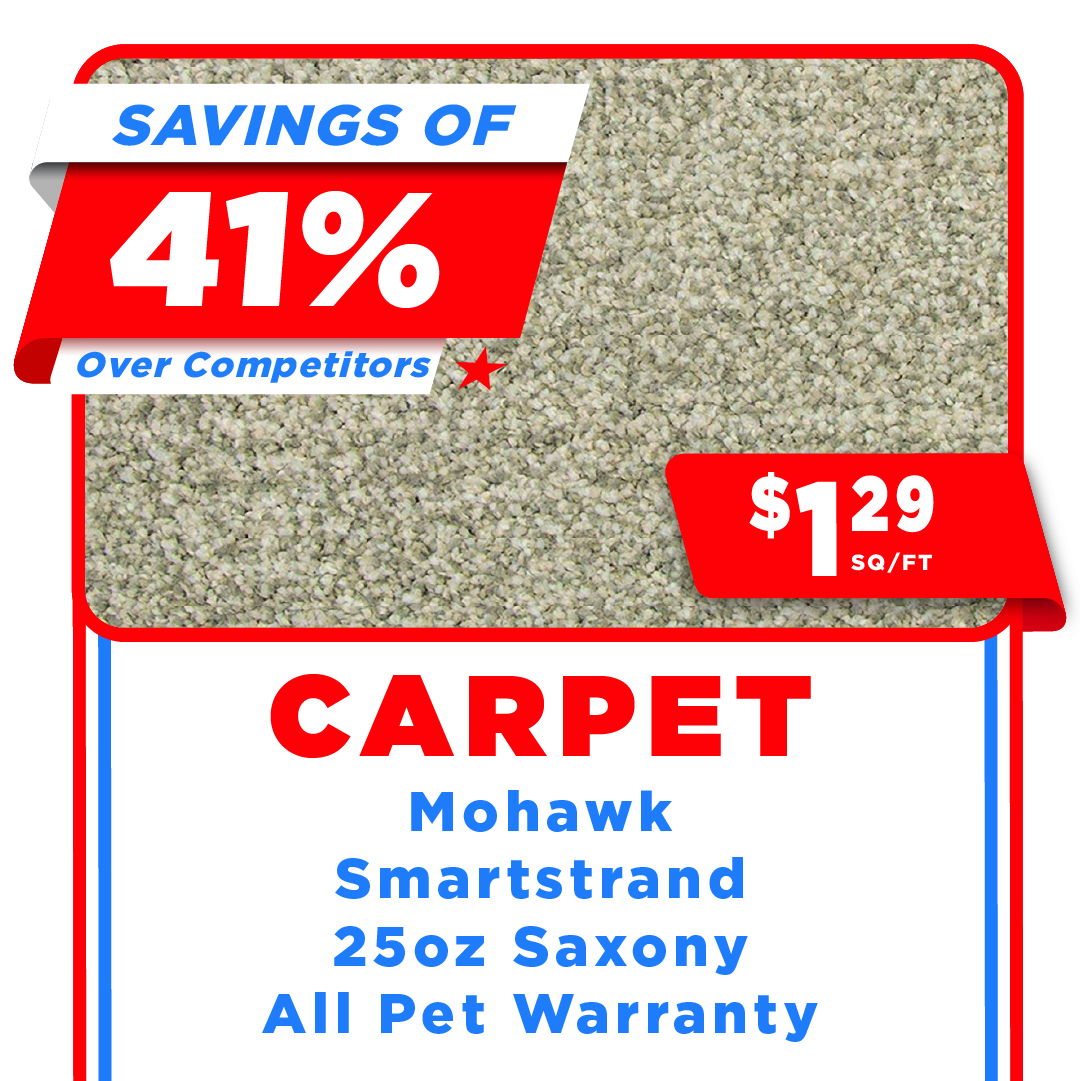 Mohawk SmartStrand Carpet July 4th Savings
