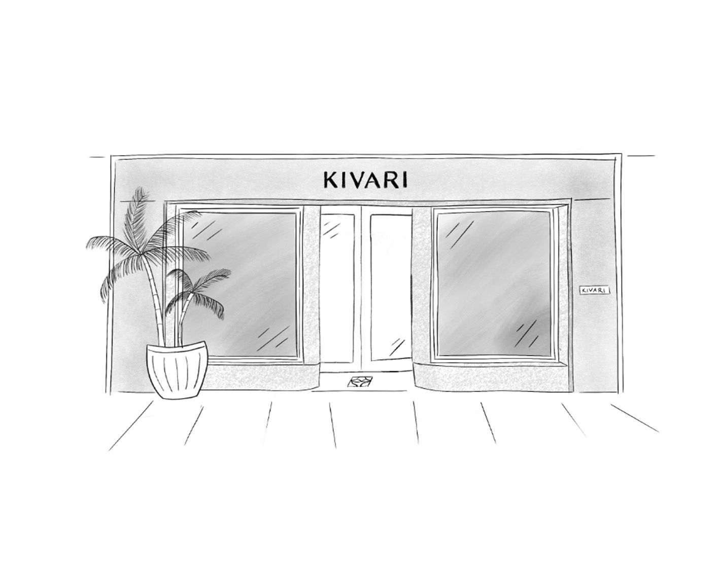 Sketch of KIVARI Store