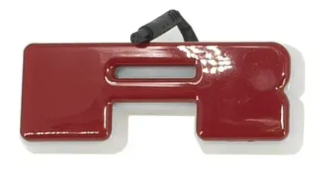 IAG I-Line Grill White Letters and Red 