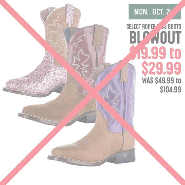 cheap kids cowboy boots roper boots